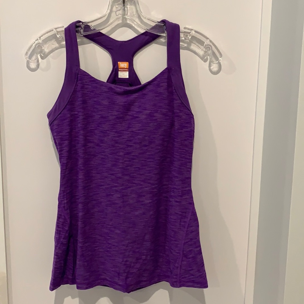 LUCY- Tank Top w/ built in Bra, Size M